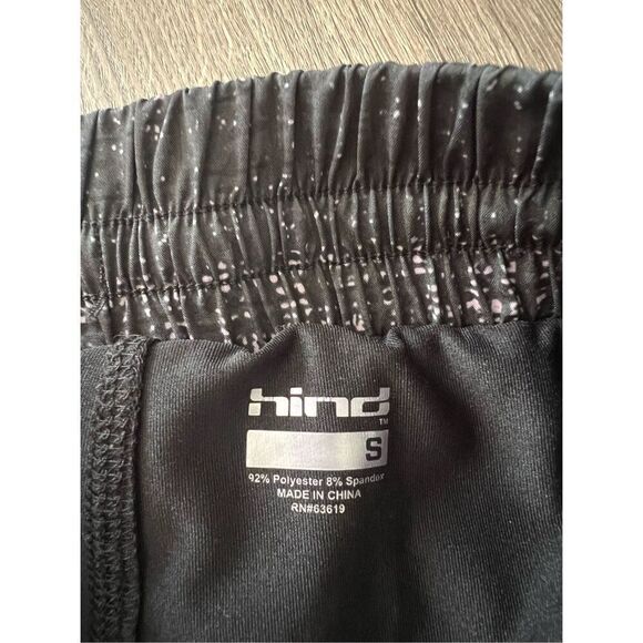 Hind Shorts Womens Small Athletic Activewear Lined Drawstring Elastic Waist - Picture 2 of 4